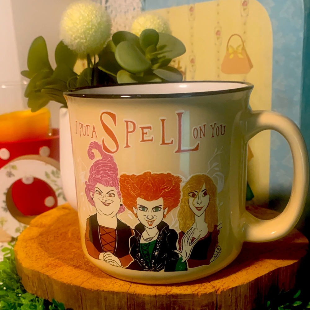 Disney 'I Put a Spell on You' Mug - White and Multicolor